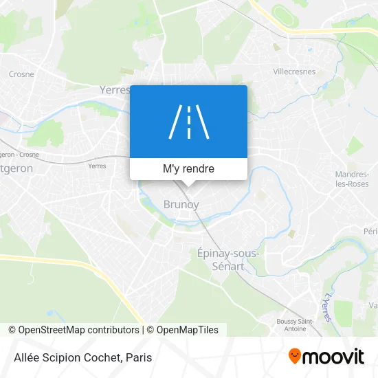 Allée Scipion Cochet plan