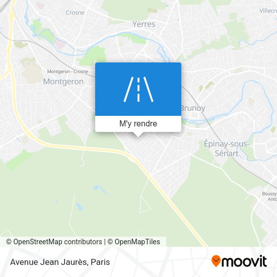 Avenue Jean Jaurès plan