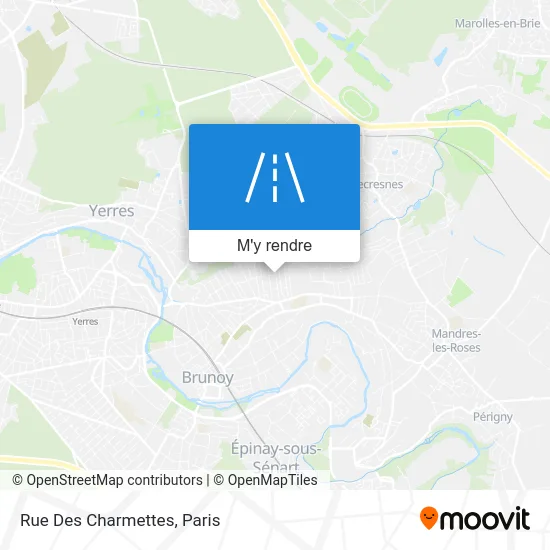 Rue Des Charmettes plan