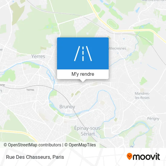 Rue Des Chasseurs plan