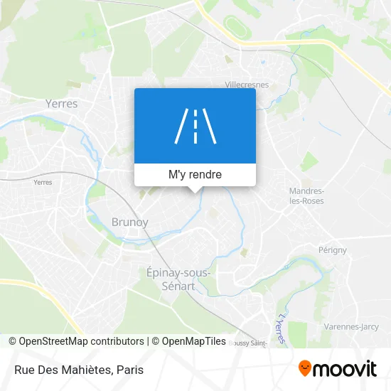 Rue Des Mahiètes plan