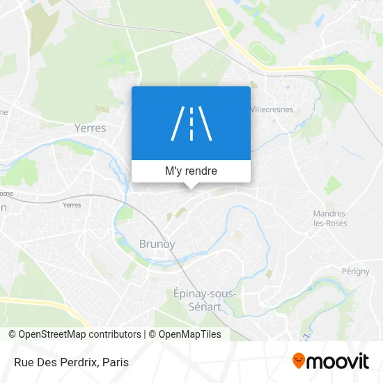 Rue Des Perdrix plan