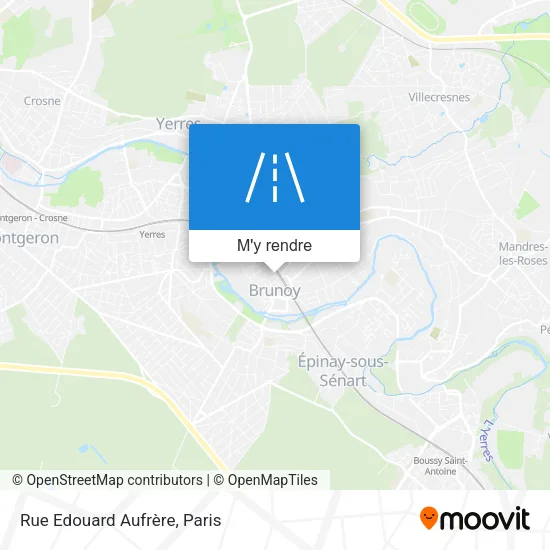 Rue Edouard Aufrère plan