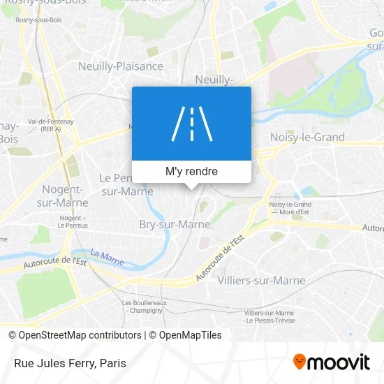 Rue Jules Ferry plan