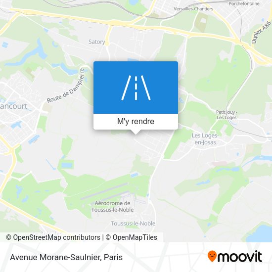 Avenue Morane-Saulnier plan