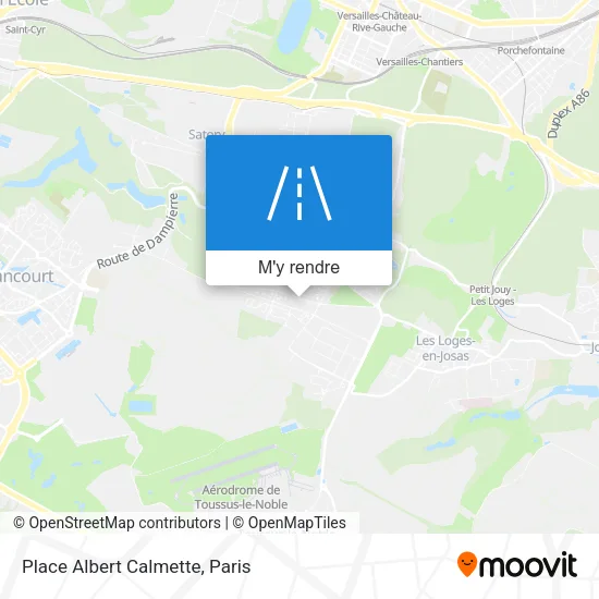 Place Albert Calmette plan