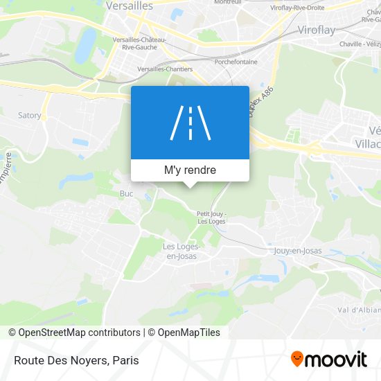 Route Des Noyers plan
