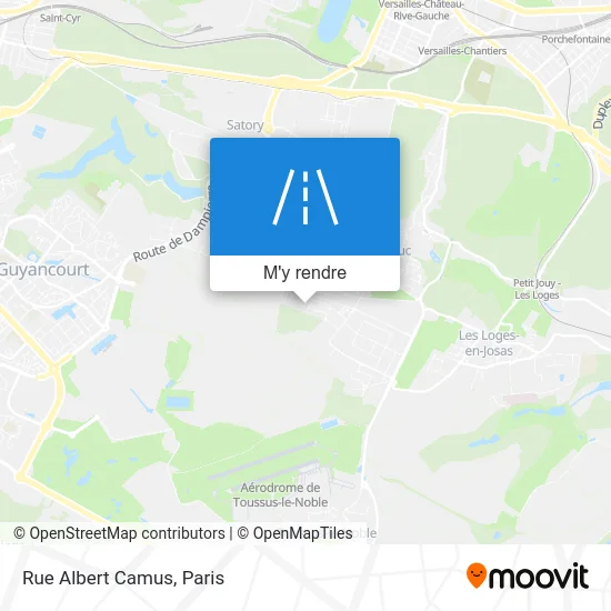 Rue Albert Camus plan