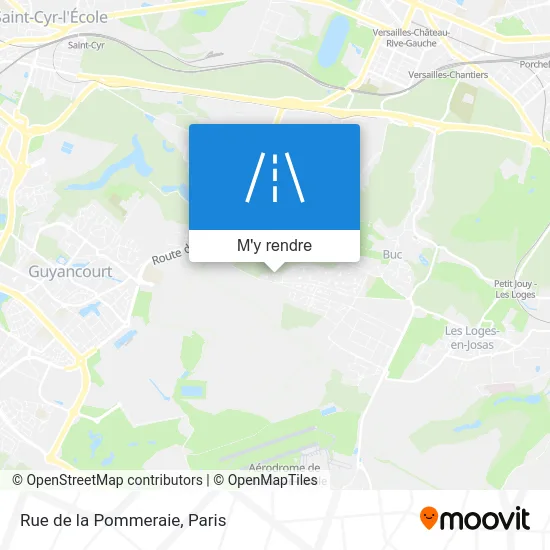 Rue de la Pommeraie plan