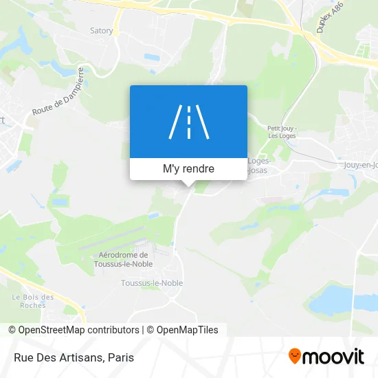 Rue Des Artisans plan