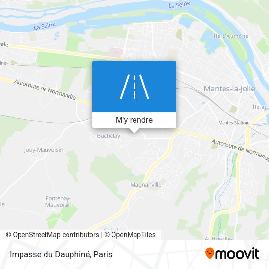 Impasse du Dauphiné plan