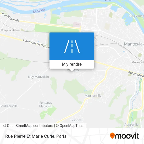 Rue Pierre Et Marie Curie plan