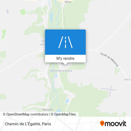Chemin de L'Égalité plan