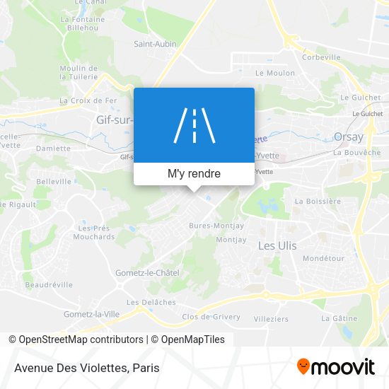 Avenue Des Violettes plan