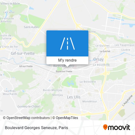 Boulevard Georges Seneuze plan