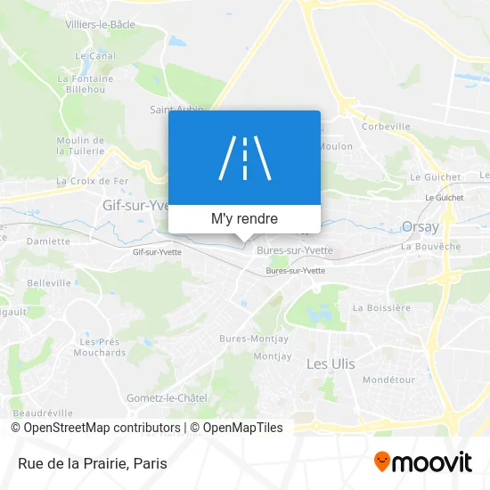 Rue de la Prairie plan