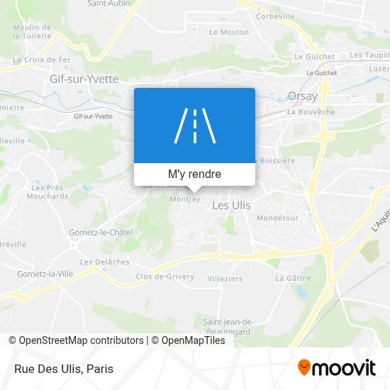 Rue Des Ulis plan