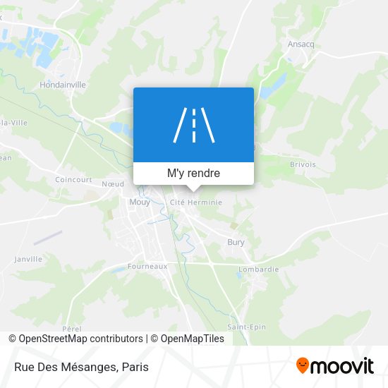 Rue Des Mésanges plan