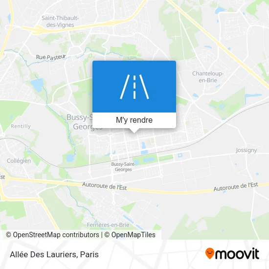 Allée Des Lauriers plan