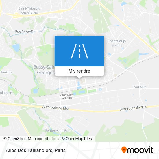 Allée Des Taillandiers plan