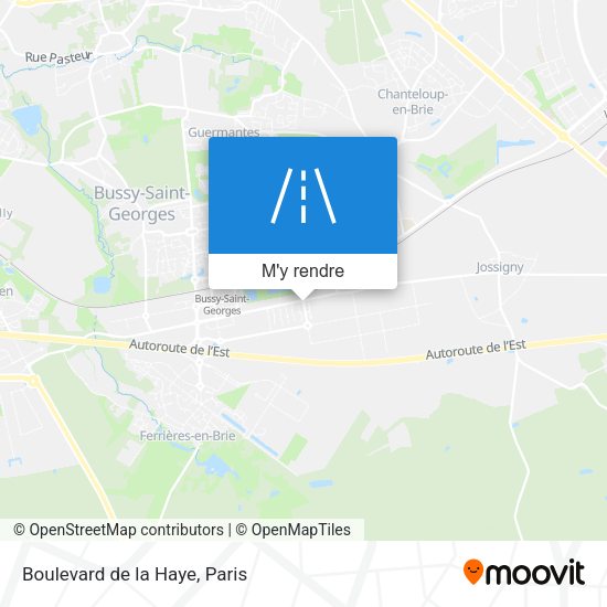 Boulevard de la Haye plan