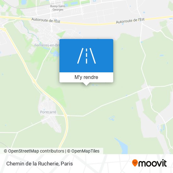 Chemin de la Rucherie plan