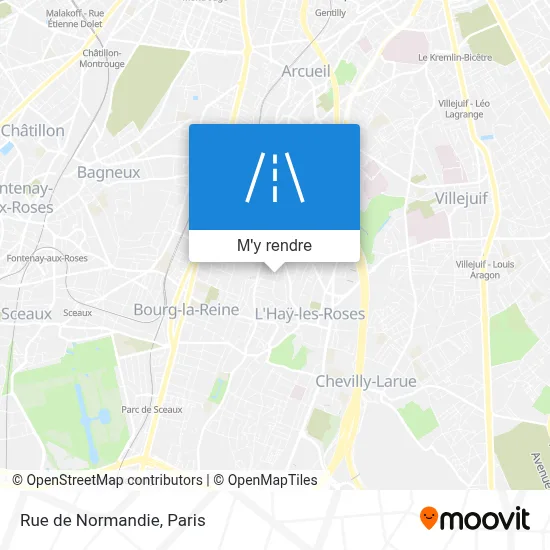 Rue de Normandie plan