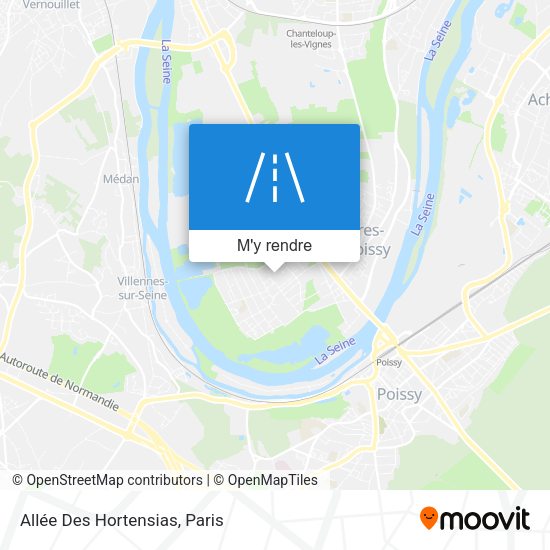 Allée Des Hortensias plan