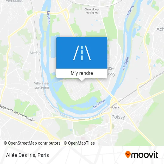 Allée Des Iris plan