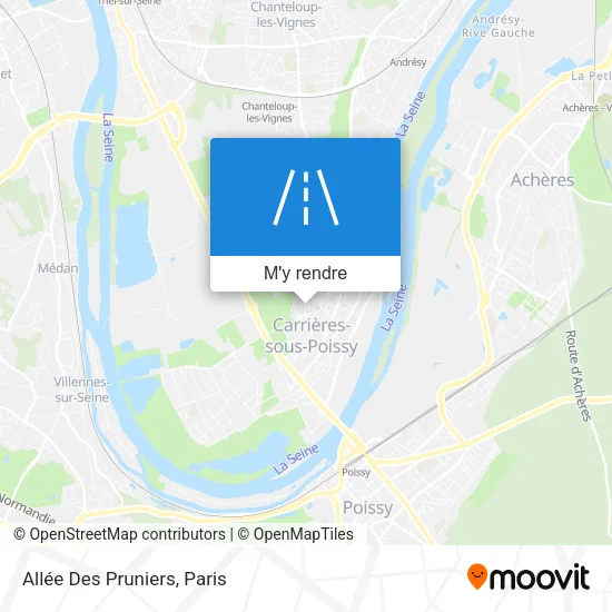 Allée Des Pruniers plan