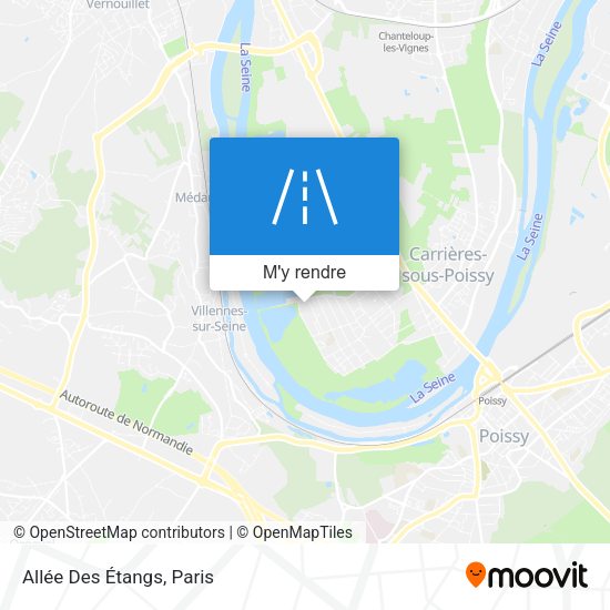 Allée Des Étangs plan