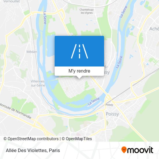 Allée Des Violettes plan