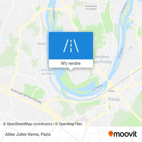 Allée Jules Verne plan