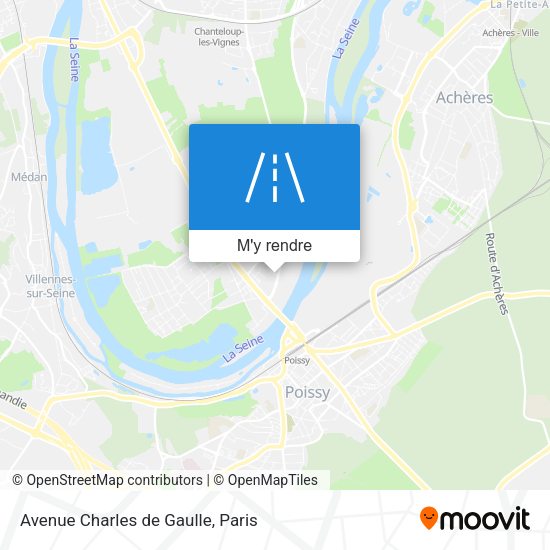 Avenue Charles de Gaulle plan
