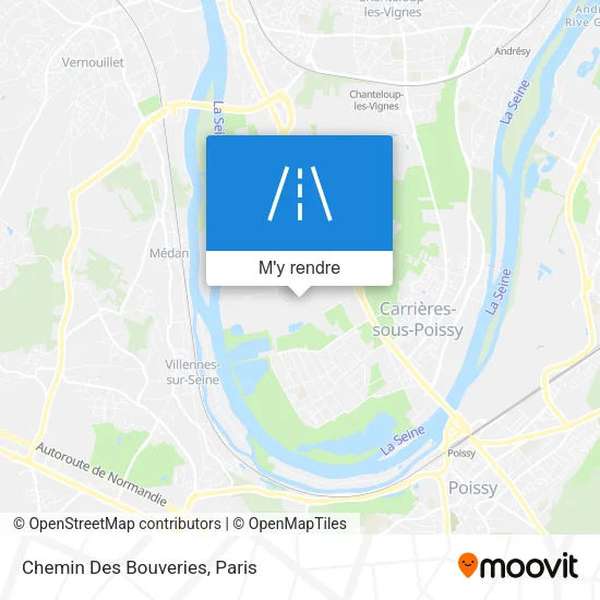 Chemin Des Bouveries plan