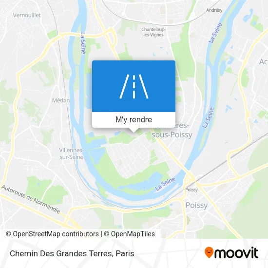 Chemin Des Grandes Terres plan