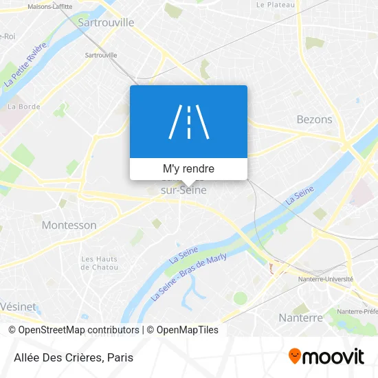 Allée Des Crières plan