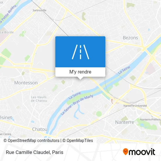 Rue Camille Claudel plan