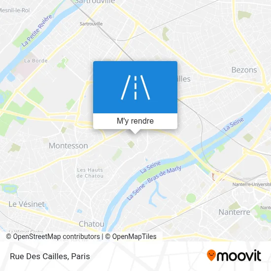 Rue Des Cailles plan