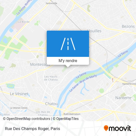 Rue Des Champs Roger plan