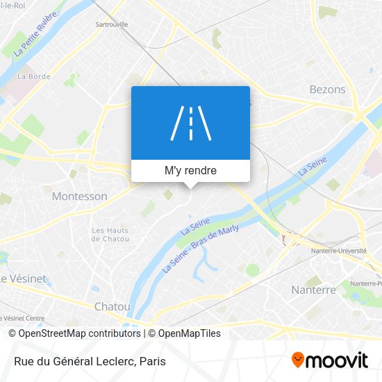 Rue du Général Leclerc plan