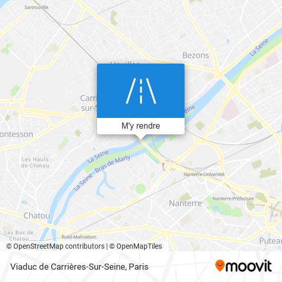 Viaduc de Carrières-Sur-Seine plan