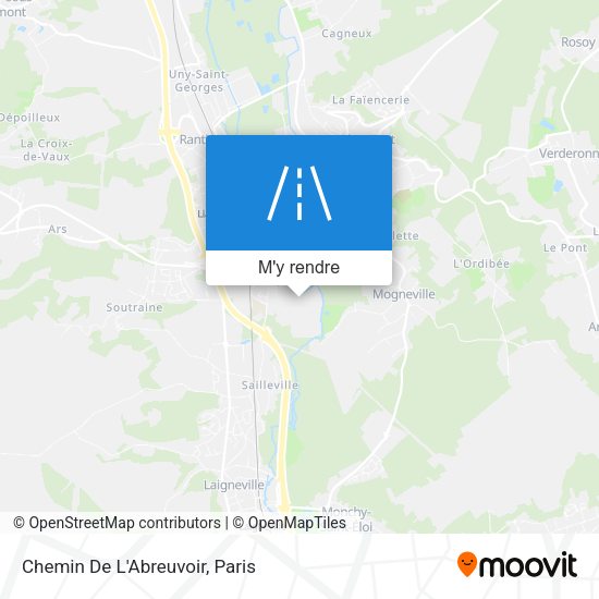 Chemin De L'Abreuvoir plan