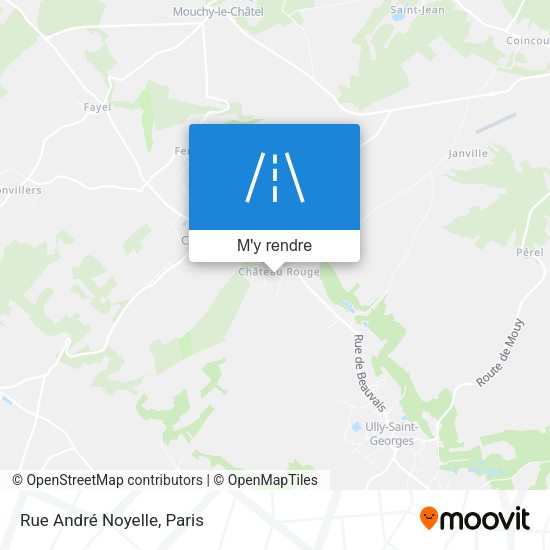 Rue André Noyelle plan