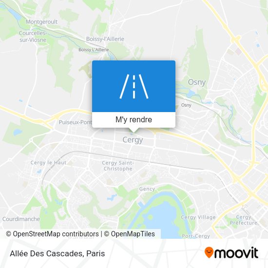 Allée Des Cascades plan