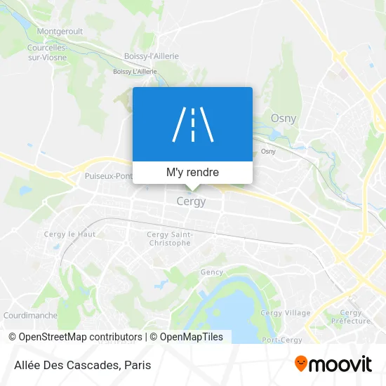 Allée Des Cascades plan