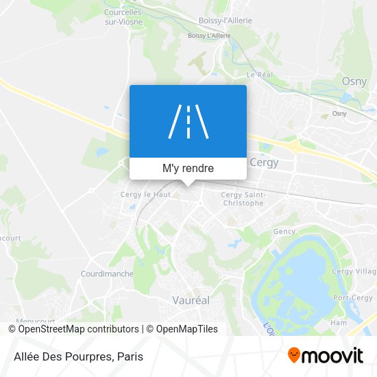 Allée Des Pourpres plan