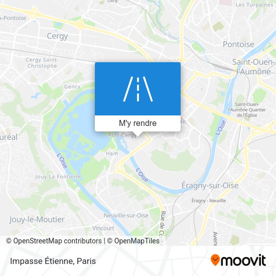 Impasse Étienne plan