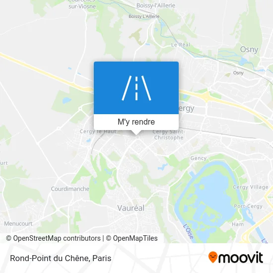 Rond-Point du Chêne plan