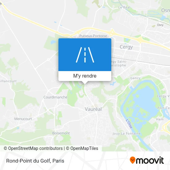 Rond-Point du Golf plan